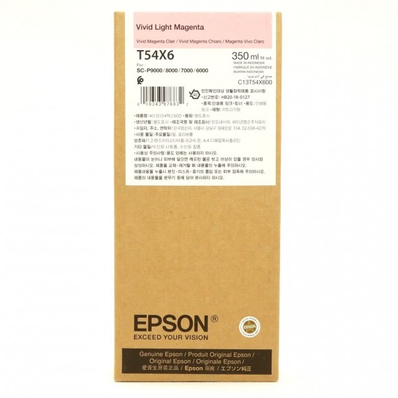 Epson Vivid Light Magenta N/C SC-P6/7/8/9000 350ml T54X600